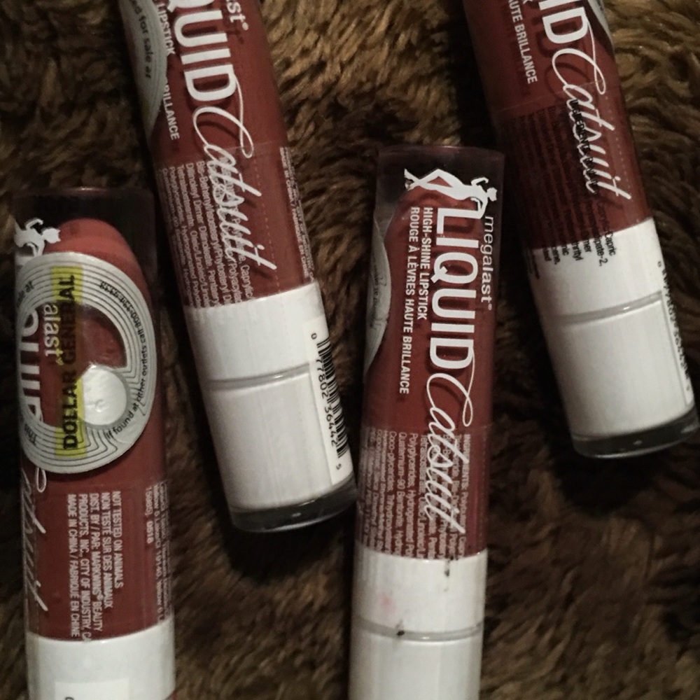 Liquid Catsuit High-Shine Lipstick Lot of 4 Ceder!